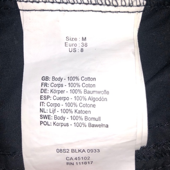 Ladies Black patterned Bench BBQ jacket - Picture 5 of 6